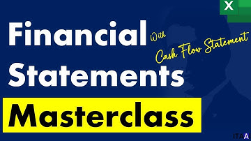 Financial Statements Masterclass with Income Statement, Balance Sheet, Cash Flow Statement & SOCE