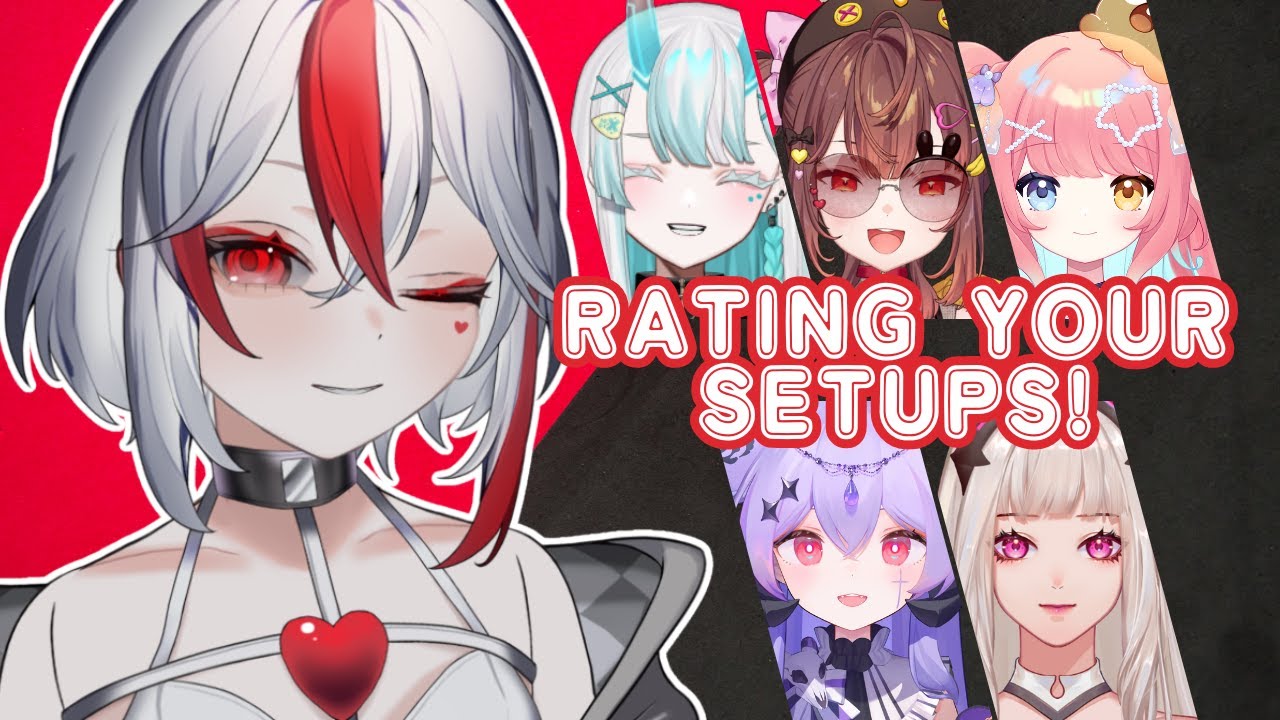 【COLLAB】RATING VIEWER SETUPS #VxYsetups【Yume+ | Aimee】 - YouTube