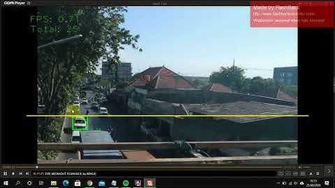 Aplikasi Penghitung Kendaraan yang Melintas di Jalan Raya Berdasarkan Metode YOLO Object Detection