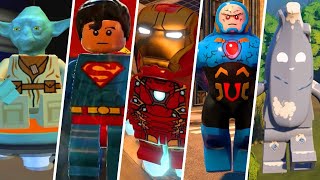 Flight Evolution (Flying Characters) in LEGO Videogames (2005 - 2023 LEGO Fortnite)
