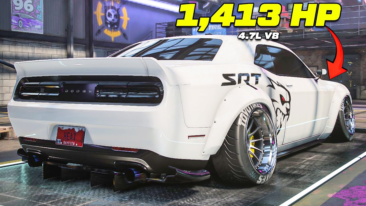 Muscle Goes MAD! Dodge Challenger SRT8 ’14 Ultimate+ Build | NFS Heat