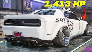 Muscle Goes Mad Dodge Challenger Srt8 14 Ultimate Build Nfs Heat