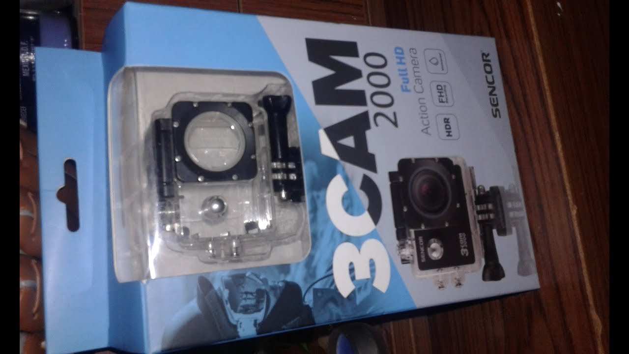 UNBOXING MY NEW CAMERA (Sencor 3cam 2000 Full HD) - YouTube
