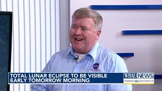 Total lunar eclipse to be visible early Friday morning