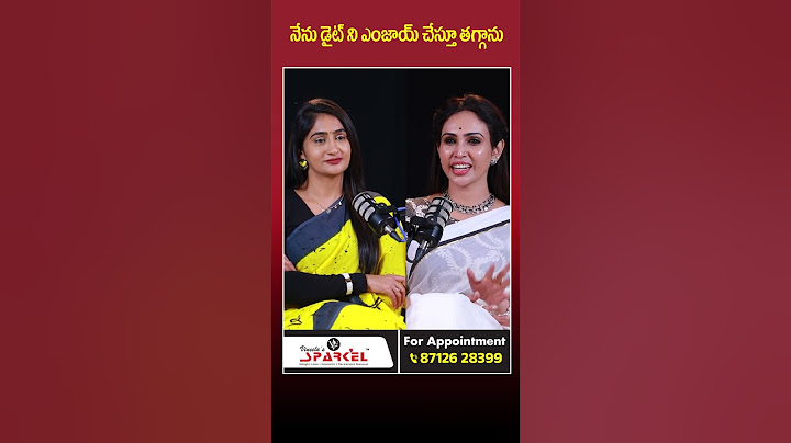 Dr Vineela Reveals Her Diet Plan For Weight Loss | Vineela About Her Weight Loss Journey |Dr Vineela