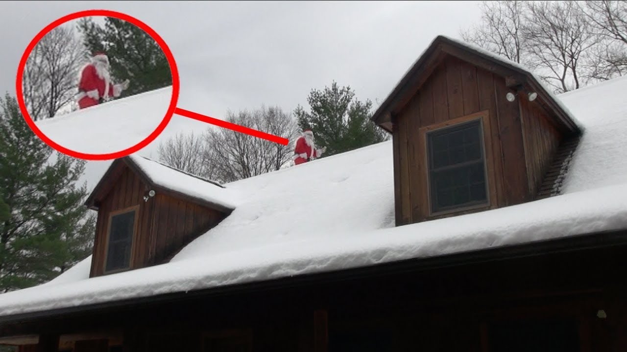 10 Sightings Of Santa Claus Caught On Camera Real Life Santa Claus Spotted