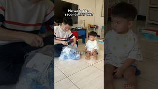 he waited but…