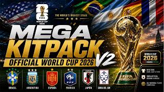MEGA KITPACK OFFICIAL WORLD CUP 2026 V2 - PES 2017 PC