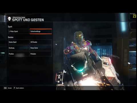 BlackOps3 Ripper Spott: Schattenklinge