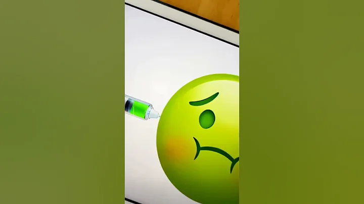 🤢💉 Transformation Nauseated Face Emoji #creative​ #emoji​ #procreate​