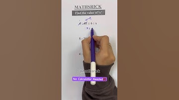 Find the Value of ‘x’ | Awesome Mathematics 🤩 | Solve in 5 Seconds ✨📚| #trendingshorts #shortsfeed