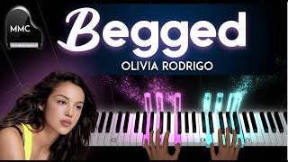 Begged (piano sheet music) - 奧莉維亞·羅德里戈