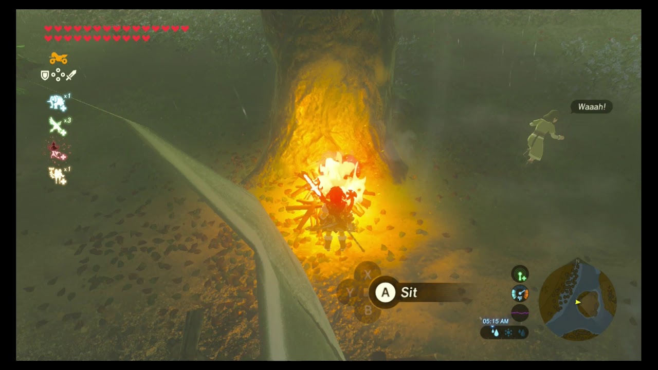 BotW Flowerblight Ganon Under the rain YouTube