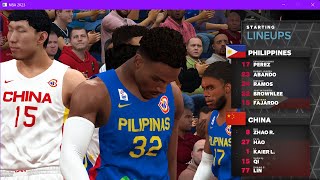 LIVE NOW! Gilas Pilipinas vs China | FIBA QUALIFIERS | April 28, 2024 | FIBA2K CPU VS CPU