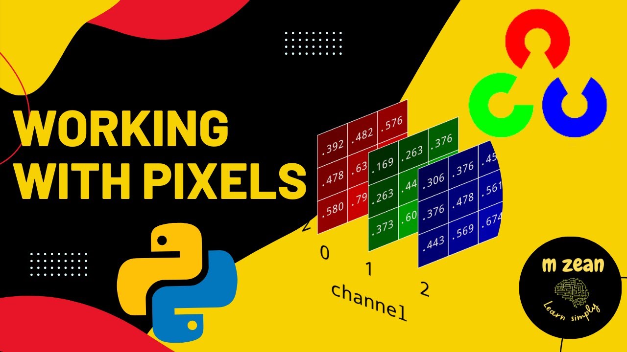 Understanding The Pixels Using Opencv | Machine Learning | Beginner | Python | Image Processing