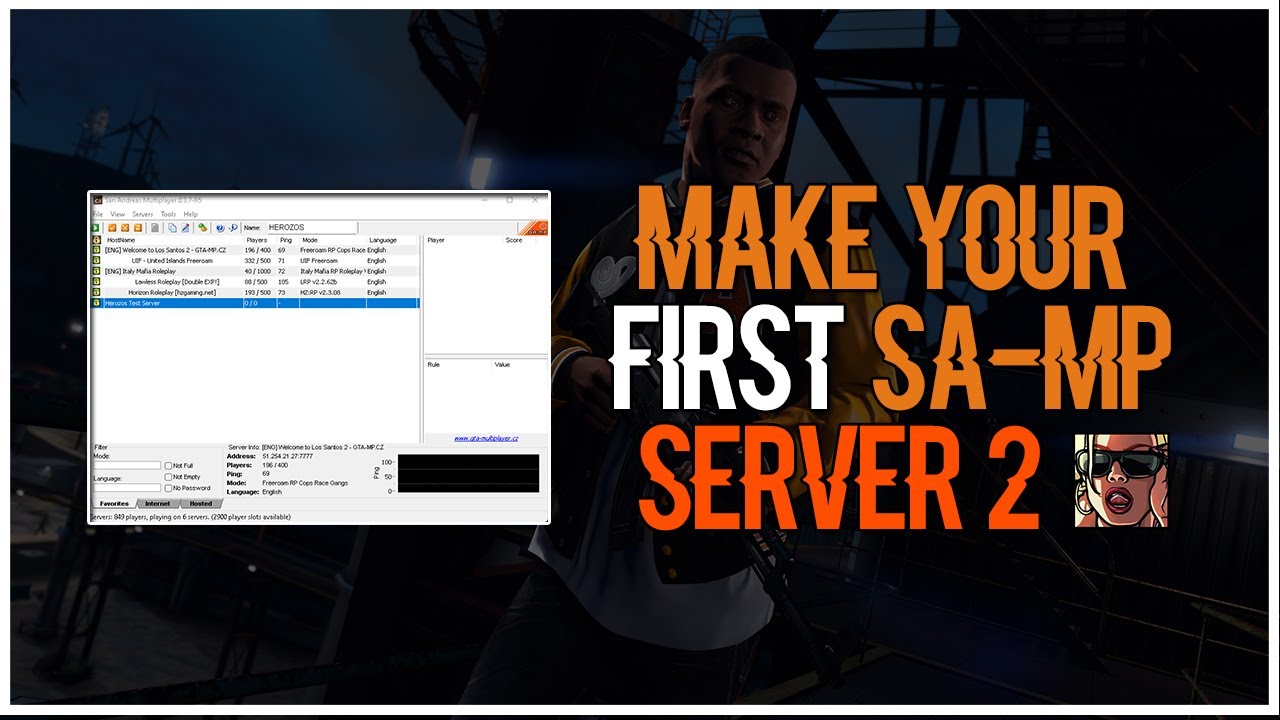 شرح برمجة سيرفر سامب من الصفر | Samp Server Pawn Tutorial - Part 2 ...