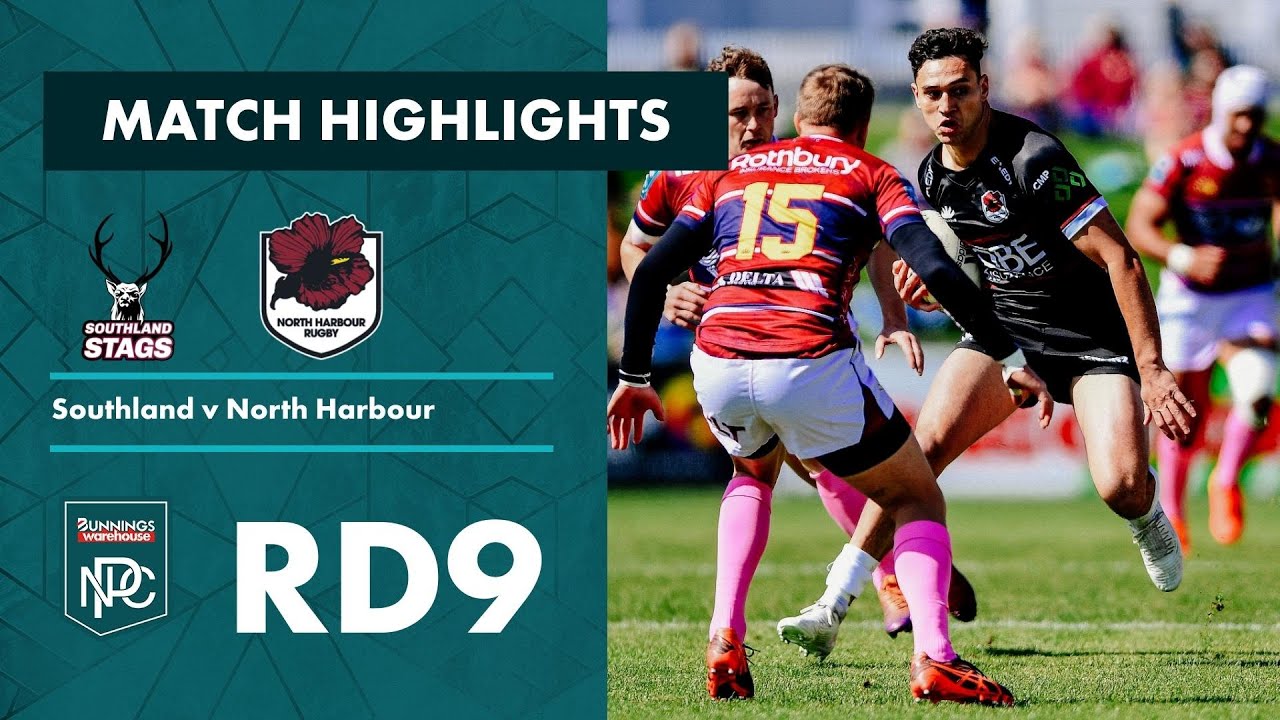 Bunnings NPC 2022 | Round 9 Highlights | Southland v North Harbour ...