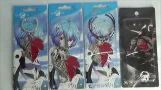 Evangelion set (key chains and necklaces) Neon Genesis Evangelion Keychain
