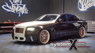 RYAN'S GHOST GETS CERAMIC COATED by SYSTEM X | West Coast Customs