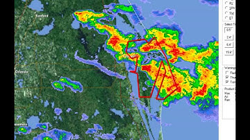 Outflow Boundary Radar Sequence