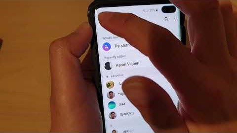 Galaxy S10 / S10+: How to Set Default Storage Location of Where to Save Contact