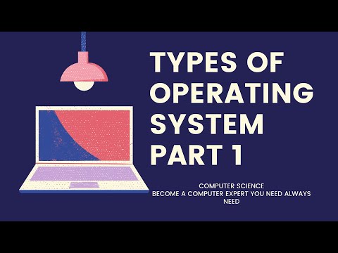 Types of Operating System Part 1 | 9th Class According New Book