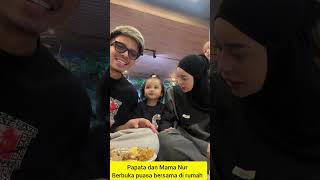 Keseruan Atta halilintar dan Aurel hermansyah makan sambil live jawab pertanyaan netizen 