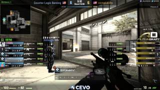 CLG vs compLexity Game 2 (CEVO-P CS:GO Season 8) - Misled & Dust