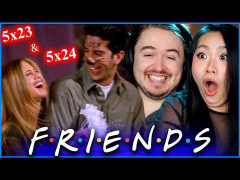 **THEY GOT MARRIED???** Friends Reaction S5 Episodes 23 & 24 : FIRST TIME WATCHING