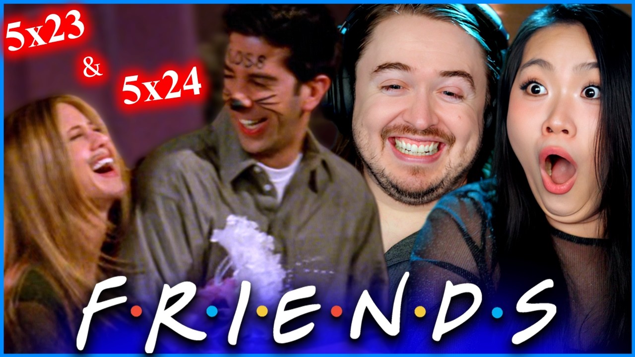 **THEY GOT MARRIED???** Friends Reaction S5 Episodes 23 & 24 : FIRST TIME WATCHING