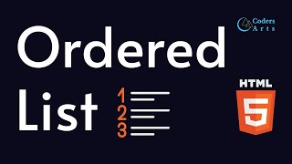 10. Creating Ordered Lists in HTML: A Beginner's Tutorial | HTML Tutorial for Beginners Net Worth