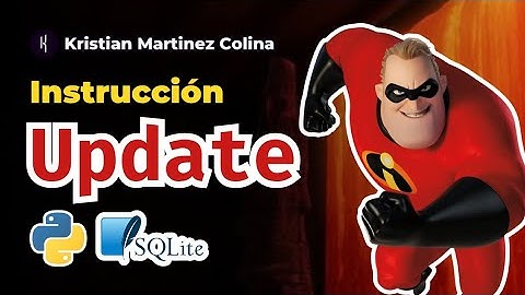 Como actualizar datos en una base de datos explicado con Los increíbles