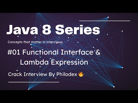 #01 | Functional Interface and Lambda Expression in Java 8 | Explained
