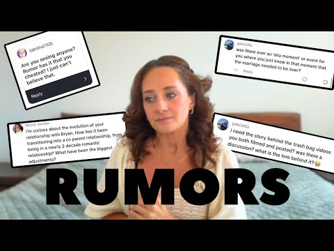 Clearing Up Rumors About My Divorce
