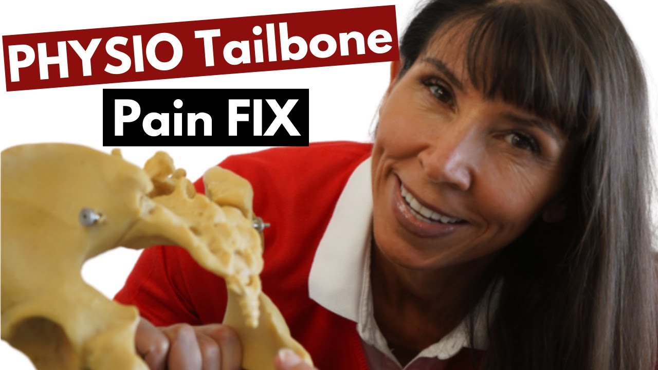 Relieve TAILBONE PAIN in SITTING  4 Physiotherapy Treatments for