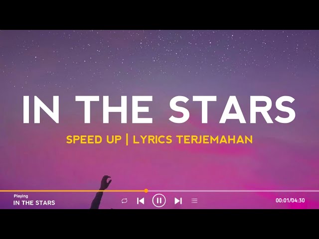 Benson Boone - In The Stars (Speed Up Version)| Lyrics Terjemahan class=