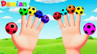 Football Song |Learn Colors & Number | Damian Nursery Rhymes & Kids Songs screenshot 1