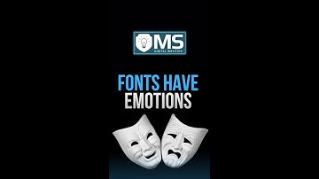 Do you know that fonts have emotions? #shorts #youtubeshorts