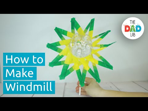 DIY Wind Spinner | Plastic Bottle Windmill for Your Garden