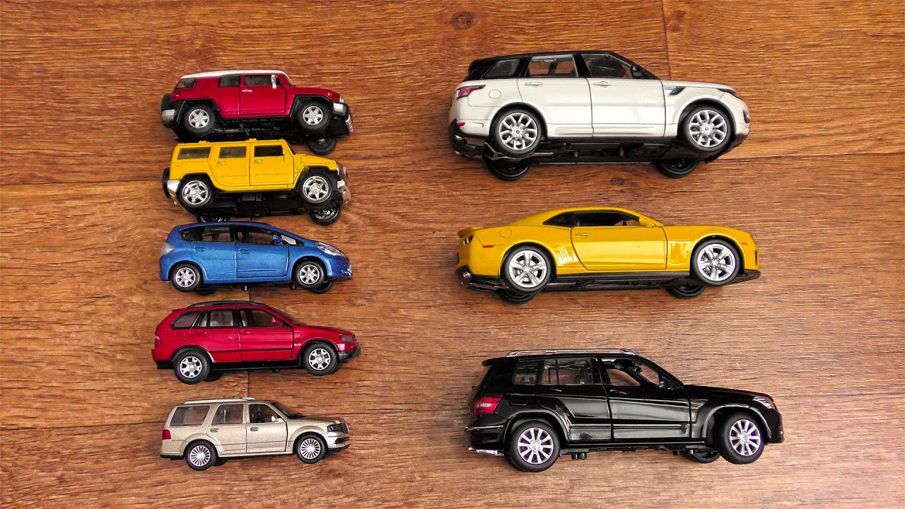 Diecast Cars 8 units of Various Size and Brands YouTube