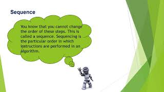 Class 3 Chapter 6 Algorithm and Sequence