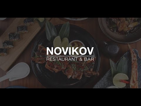 Создал сайт для ресторана Новикова, показываю его снаружи и внутри