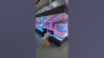 L-shaped splicing for style, dual maintenance-peace of mind — LED screen upgrade!#yuchip #ledscreen