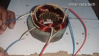 pedestal fan motor connection / Pedestal Fan 3 Speed ​​With Capacitor winding connection /part 3