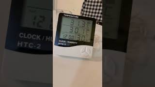شرح استخدام جهاز قياس درجه الحرارة والرطوبة في المحميه @a.itj1  اهداء للاخ احمد screenshot 1