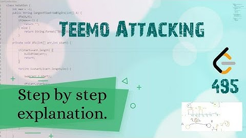 Teemo Attacking LeetCode September Challenge