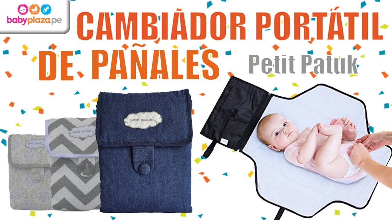 Cambiador portátil de bebé