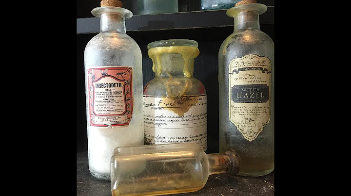 How To Distress and Age New Bottles.