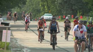 RAGBRAI riders reach the halfway point in their 434-mile journey