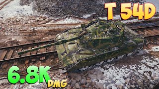 T 54D - 4 Kills 6.8K DMG - Seconds before defeat! - World Of Tanks